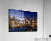 Picturesque evening impression from Vancouver Acrylic Print