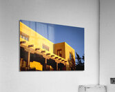 La Fonda Hotel Sunset Santa Fe X100 Acrylic Print