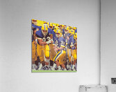 pitt panthers football art 1 Acrylic Print