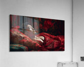 The Red Sparrow Queen and the Sleeping King  2 Acrylic Print