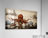 Octopus Tea Party Acrylic Print