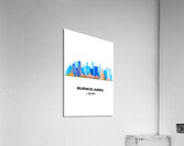 Buenos Aires Argentina City Skyline Print Acrylic Print
