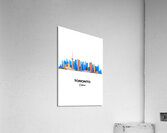 Toronto Ontario City Skyline Print Acrylic Print