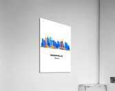 Nashville Tennessee City Skyline Print Acrylic Print