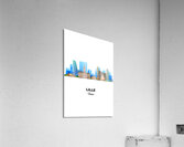 Lille France City Skyline Print Acrylic Print