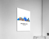 Atlantic City New Jersey City Skyline Print Acrylic Print