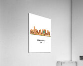 Kolkata India City Skyline Print Acrylic Print
