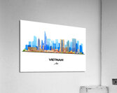 Vietnam Skyline Print Acrylic Print