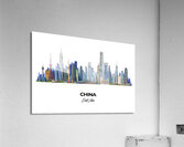China Skyline Print Acrylic Print