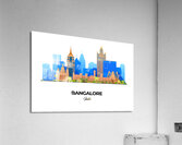 Bangalore India City Skyline Print Acrylic Print