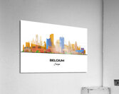 Belgium Skyline Print Acrylic Print
