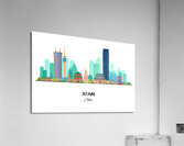 Xian China City Skyline Print Acrylic Print