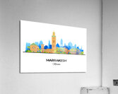 Marrakesh Morocco City Skyline Print Acrylic Print