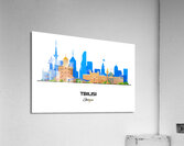Tbilisi Georgia City Skyline Print Acrylic Print