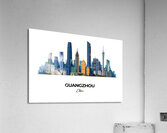 Guangzhou China City Skyline Print Acrylic Print