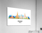 Phuket Thailand City Skyline Print Acrylic Print