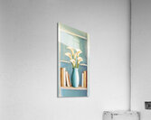 Calla Lilies and Books Acrylic Print
