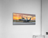 Fighter Sunset Acrylic Print