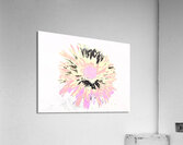 Abstract Vibrant Daisy Bloom Acrylic Print