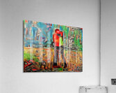 together through colours Acrylic Print