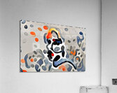 Expression blobs Acrylic Print