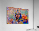 the expression of texture Acrylic Print