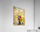 dancing in gold Acrylic Print
