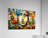Abstract of a woman 6 Acrylic Print
