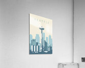 Seattle Washington Travel Print Acrylic Print