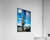 Cactus Symphony beneath Azure Heights Acrylic Print