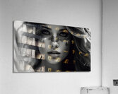 Whispers of Love in Black and White  2 Acrylic Print