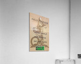 1934 Pitt Panthers Ticket and Pass Acrylic Print