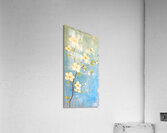Chinoiserie Screen with Flowers and Leaves Acrylic Print