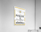 Prague Czech Republic Travel Print Acrylic Print