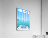 Greece Travel Print Acrylic Print