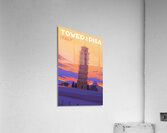 Tower of Pisa Travel Print Acrylic Print