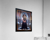 Dont Be Fooled By Her Elegance Shes A Mad Scientist Mesmerizing AI Concept Art by Xzendor7 Acrylic Print