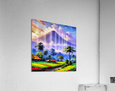 East Java landscape art6k2 Acrylic Print