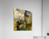 Subtle in Green Acrylic Print