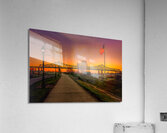 New Orleans Algiers Point Levee Acrylic Print