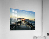 Sunrise on the Jetty North Padre Island Acrylic Print