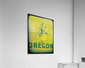 Oregon Duck Football Cartoon Viewfinder Acrylic Print