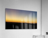 Wind Turbines at Sunset Acrylic Print