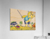 1957 UCLA Florida Cartoon Art Acrylic Print
