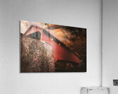 Manasses Guth Covered Bridge Acrylic Print