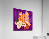 1959 Clemson Tiger Art Acrylic Print