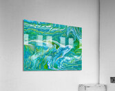 Dragon - Flowing Water Acrylic Print