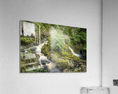 Conwy Falls on the Afon Conwy near Betws-y-Coed in North Wales Acrylic Print