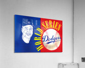 1955 Brooklyn Dodgers World Series Art Acrylic Print