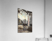 1980s Alabama Campus Walk Acrylic Print
